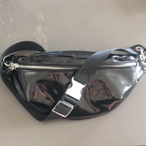 Beautiful patent leather crossbody bag